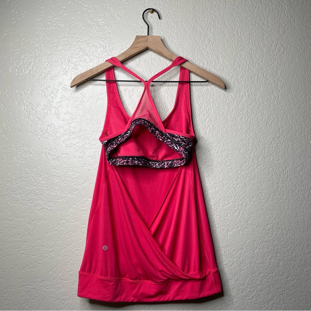 Lululemon Minimalist Tank Built In Sports Bra Two In One Workout Top - Picture 9 of 14